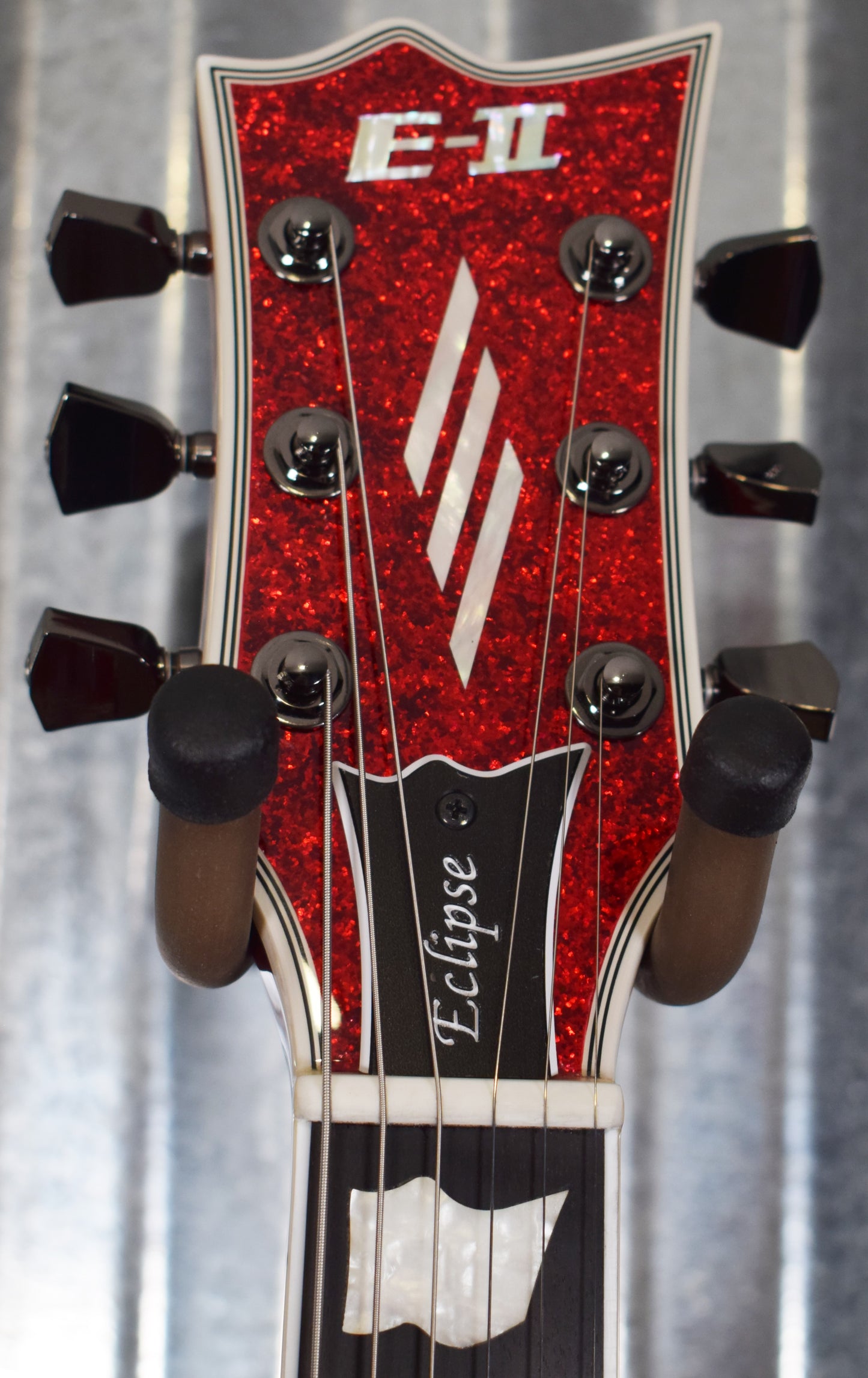 ESP E-II Eclipse DB Red Sparkle EMG Guitar & Case EIIECDBRSP Japan #ES6517193