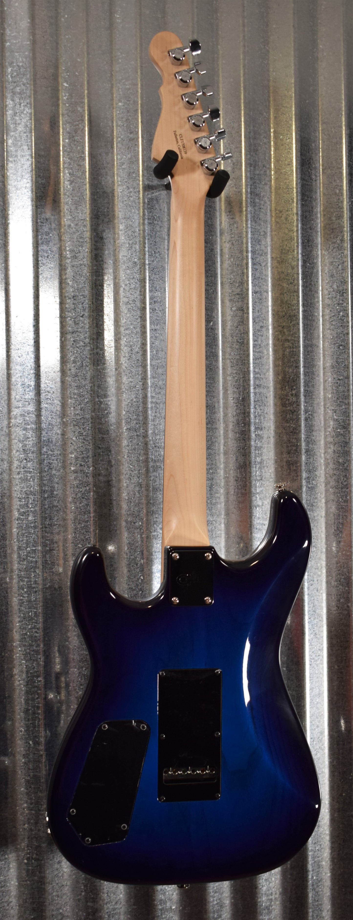 G&L Guitars USA Legacy HSS RMC Blueburst Electric Guitar & Case #8139 Demo