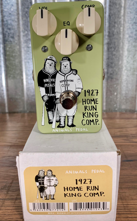 Animals Pedals 1927 Home Run King Compressor Guitar Effect Pedal