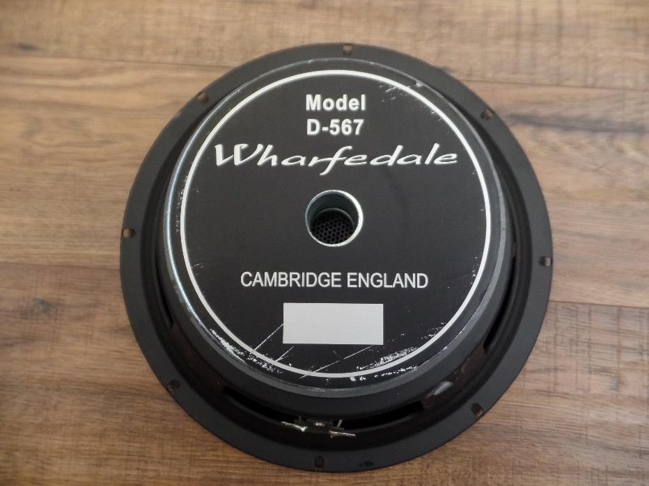 Wharfedale Pro D-567 12" 200 Watt 8 Ohm Replacement Bass PA Speaker SI-12