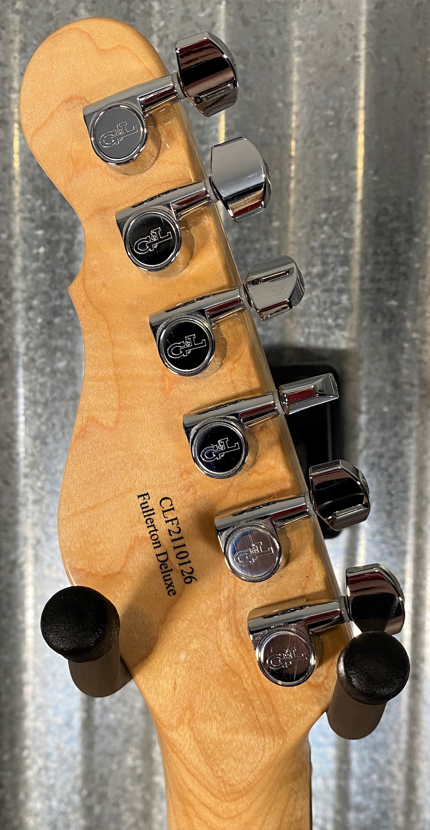 G&L USA Fullerton Deluxe ASAT Classic Fullerton Red Guitar & Bag Blem #0126