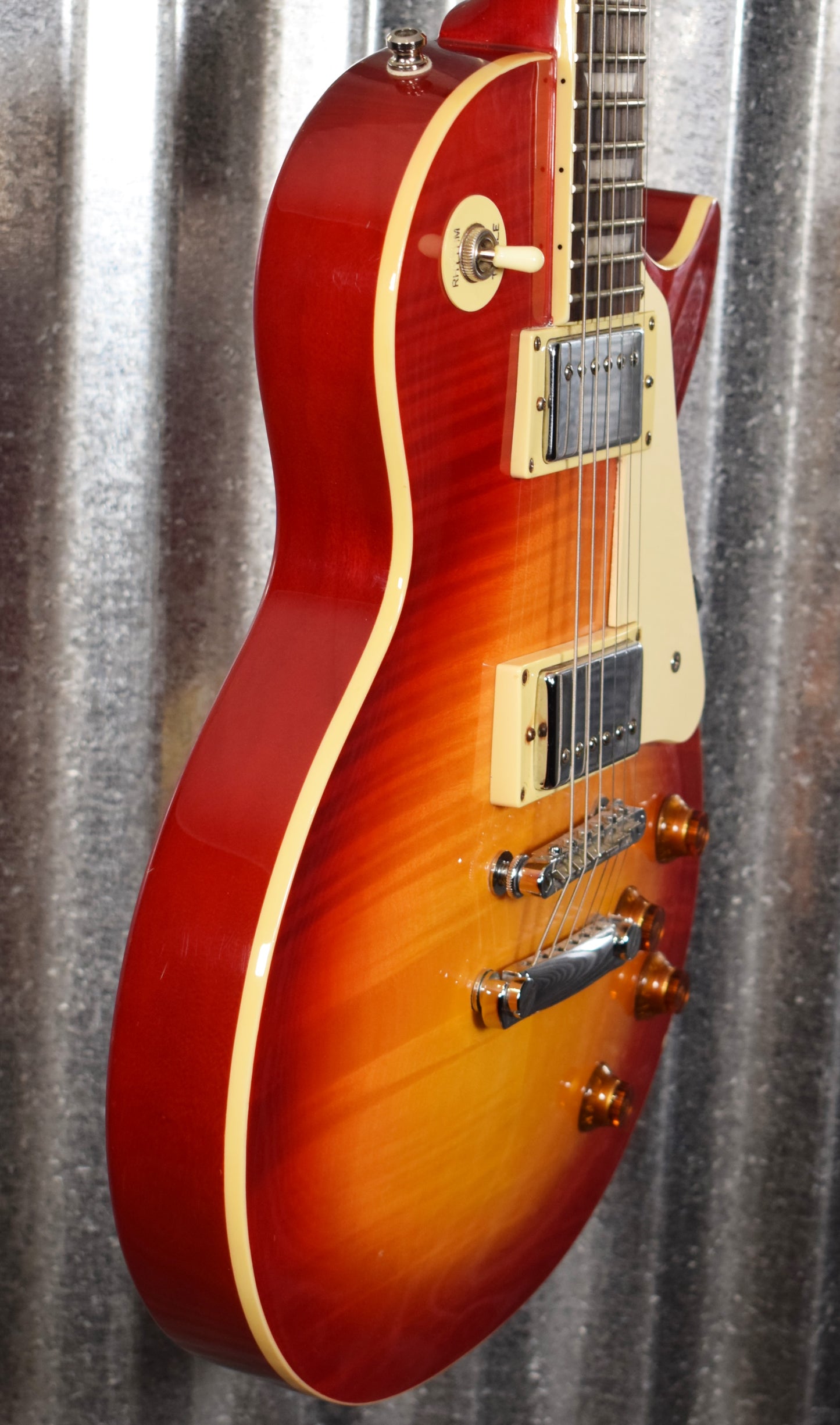 Epiphone Les Paul Standard Cherry Sunburst Guitar & Case #0278 Used