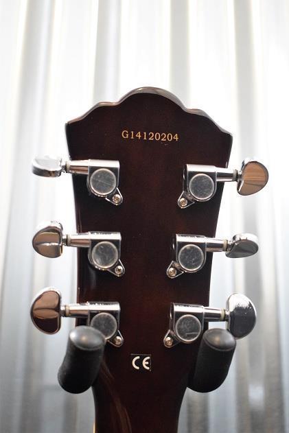 Washburn WIDLXSPLTD Spalted Maple Idol LE Guitar Tobacco Sunburst & Case #0204
