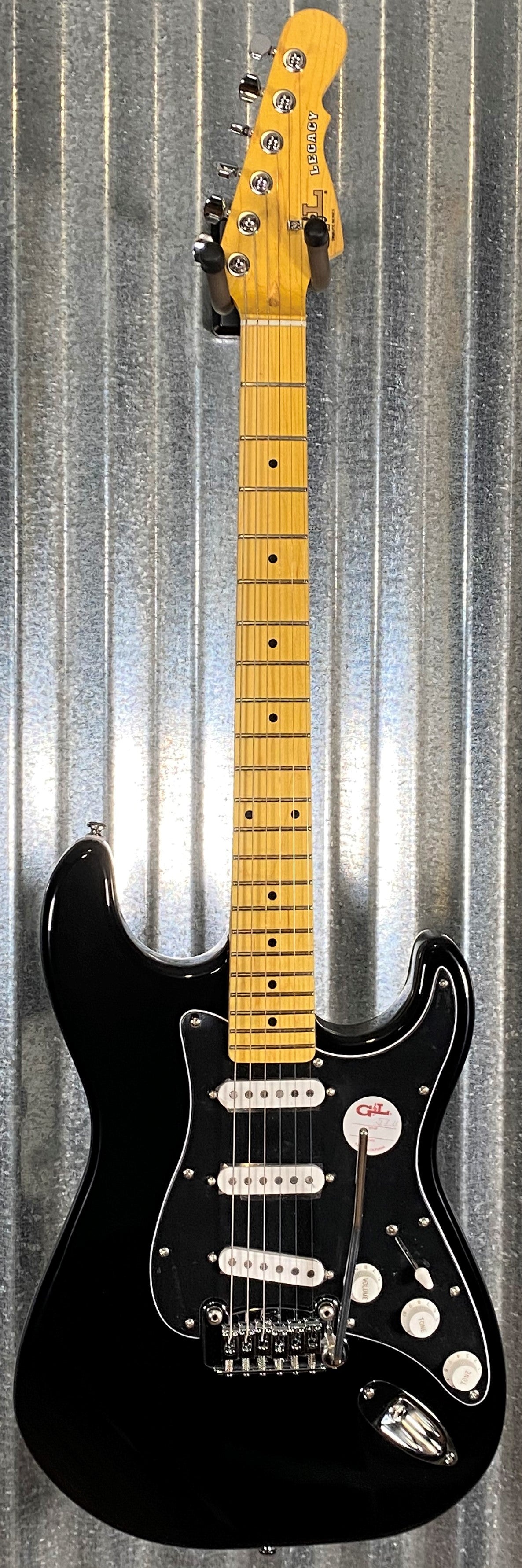 G&L Tribute Legacy Black Guitar Blem #3491