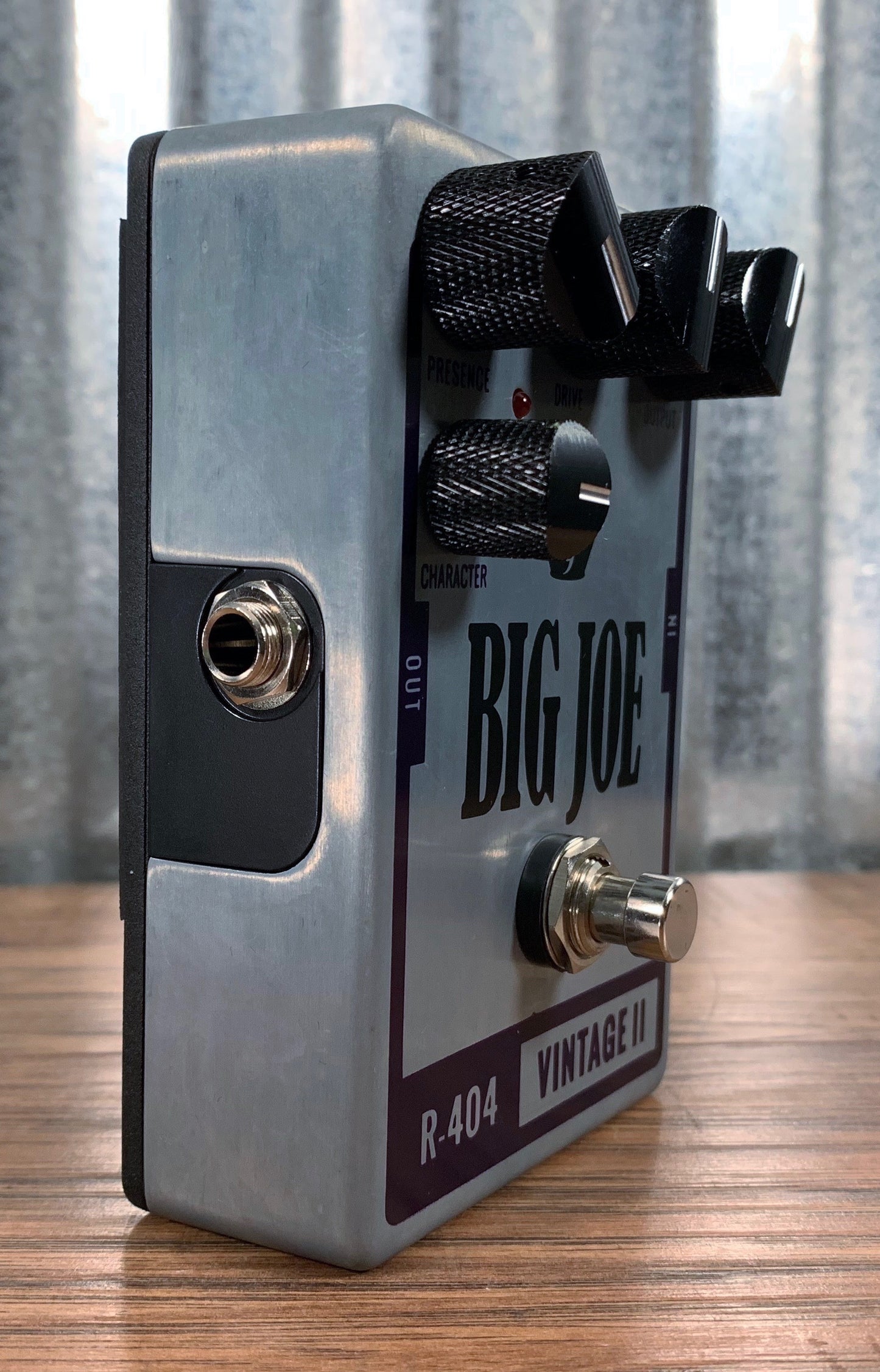 Big Joe Stomp Box Analog Vintage II R-404 Raw Series Overdrive Guitar Effects Pedal