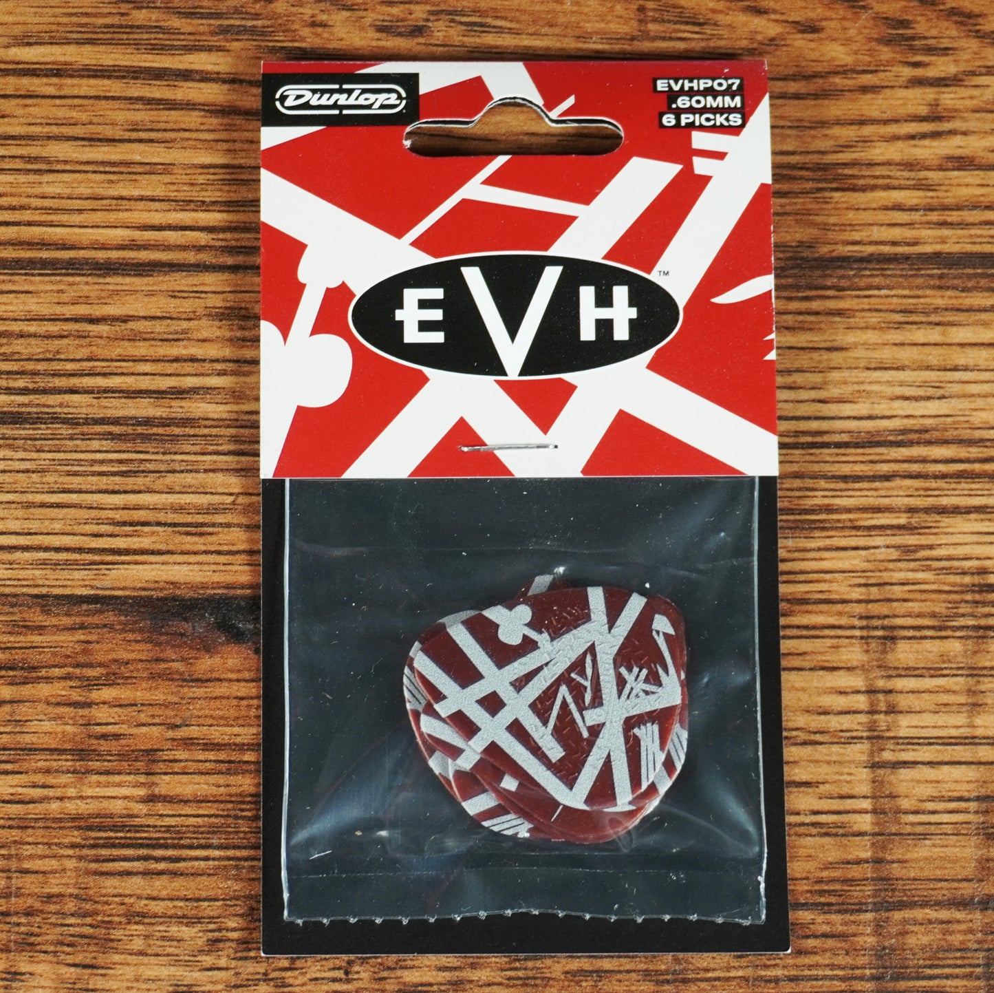 Dunlop EVHP07 EVH Shark Guitar Max Grip Pick 18 Pack