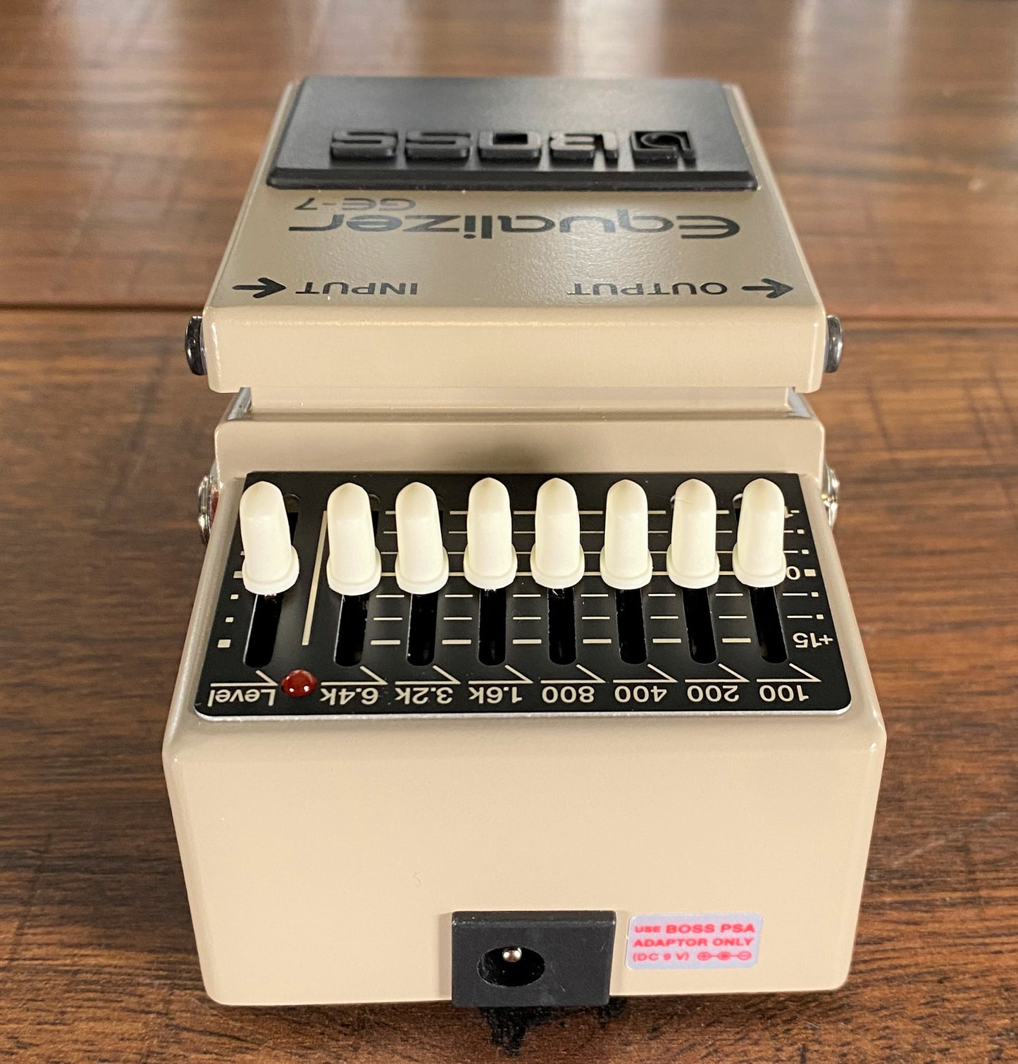 Boss GE-7 Seven Band Graphic Equalizer Guitar Effect Pedal Used