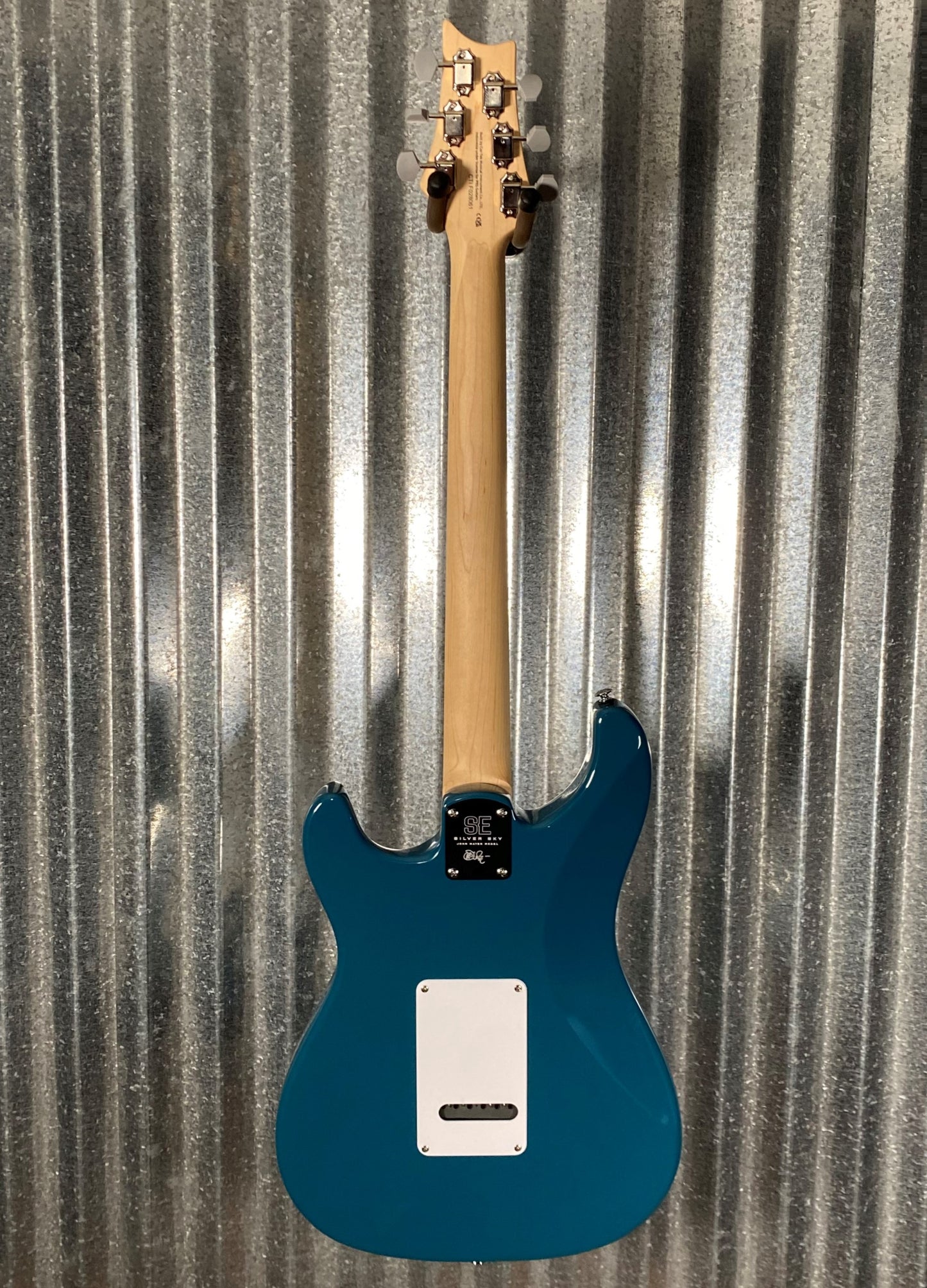 PRS Paul Reed Smith SE Silver Sky John Mayer Nylon Blue Maple Guitar & Bag #8061