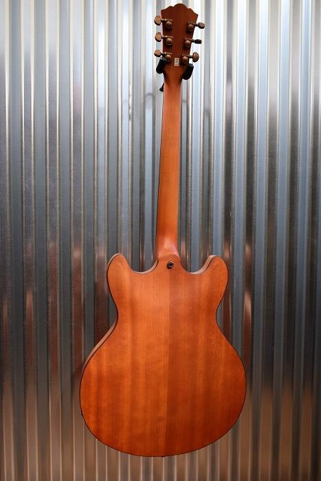 Washburn HB32DMK Distressed Matte Mahogony Semi Hollow Guitar & Case #008