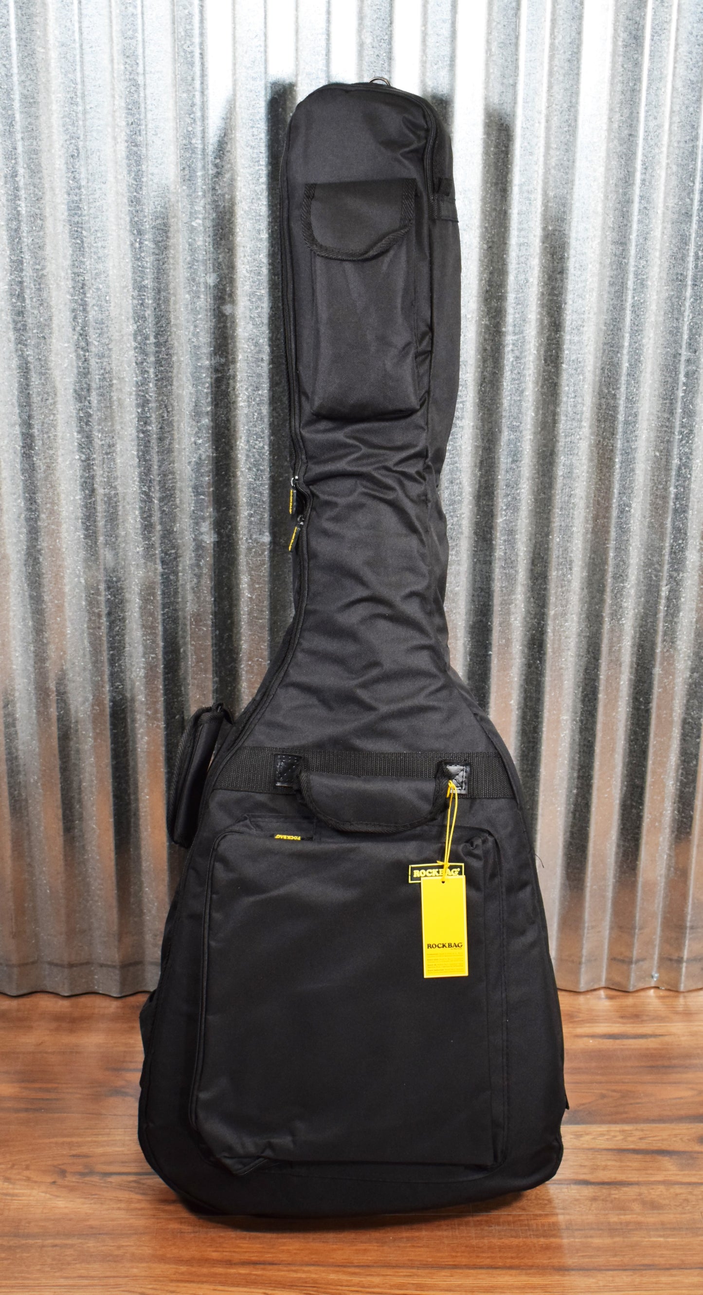 Warwick Rockbass Alien Deluxe Acoustic Electric 5 String Bass Left Hand Natural & Bag #4920