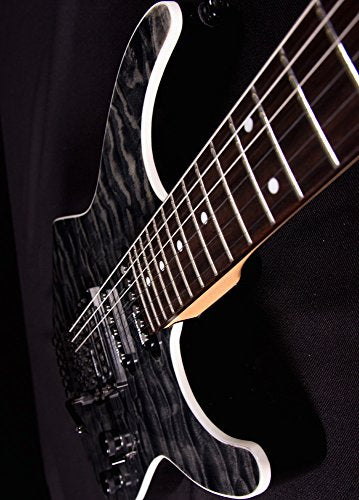 Michael Kelly 1964 Guitar Quilt Top Hint Black Floyd Rose Tremolo Blemish #1052