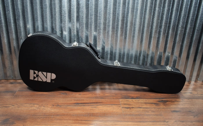 ESP LTD TL-5 Spalted Maple Thinline 5 String Acoustic Electric Bass LTL5SMNAT & Case #1008