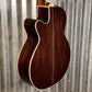 Takamine TSF48C NEX Santa Fe Natural Acoustic Electric Guitar & Case Japan #0552