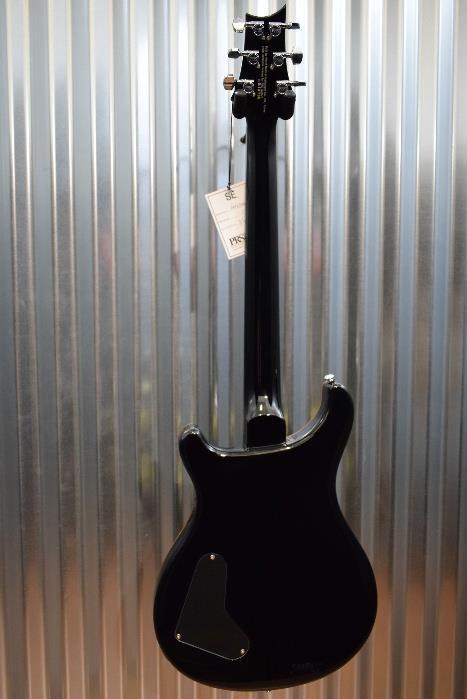 PRS Paul Reed Smith SE Custom 22 Semi-Hollow Flame Grey Black & Gig Bag #3730