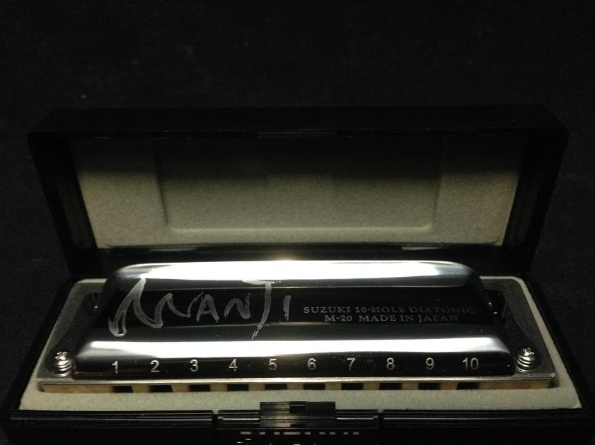 Suzuki Manji M-20 Professional Diatonic 10 Hole Harmonica Key Of Eb*