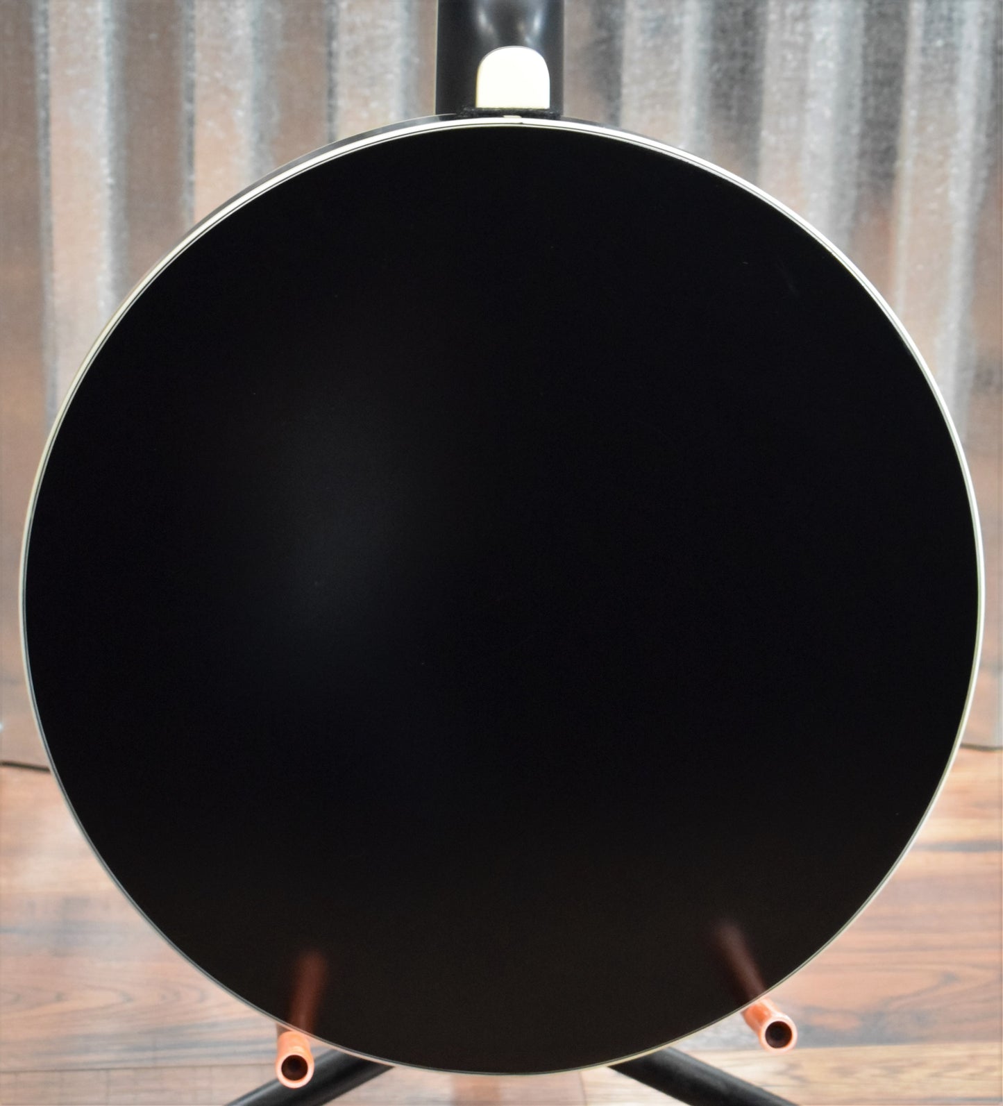 Ortega Guitars Raven OBJ650-SBK 5 String Black Banjo & Bag #0035