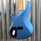 Schecter C-5 Deluxe 5 String Bass Satin Metallic Light Blue #0632