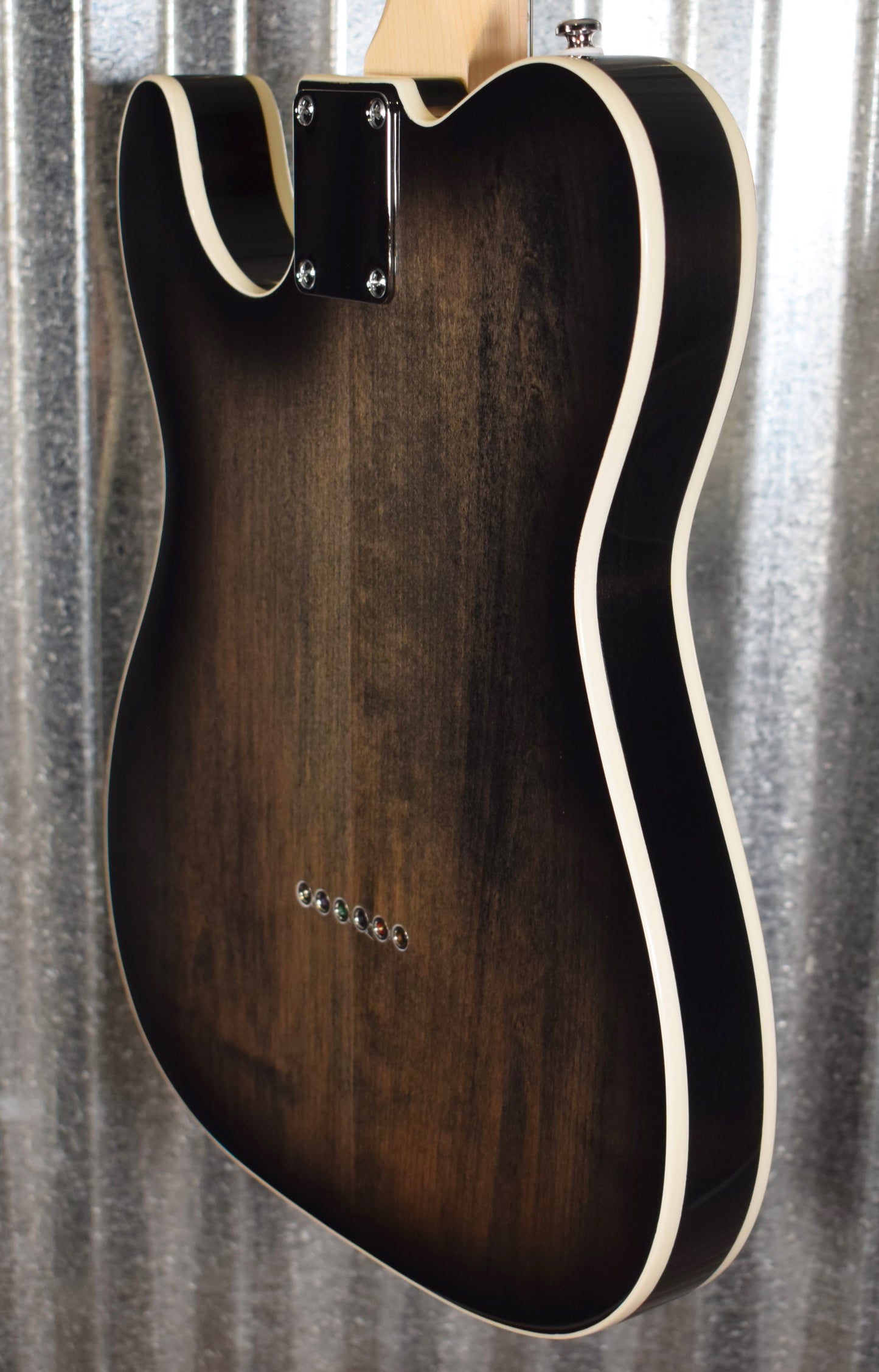 G&L Tribute Limited Edition ASAT Classic Semi Hollow Double Bound Charcoal Guitar #0540