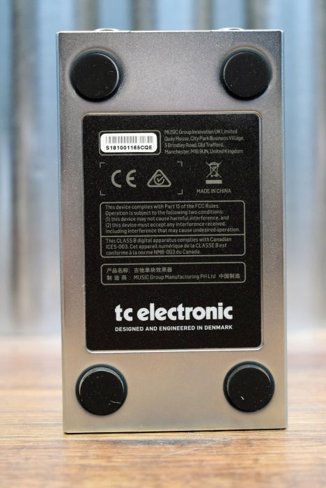 TC Electronic Vibraclone Rotary Speaker Emulator Guitar Effect Pedal