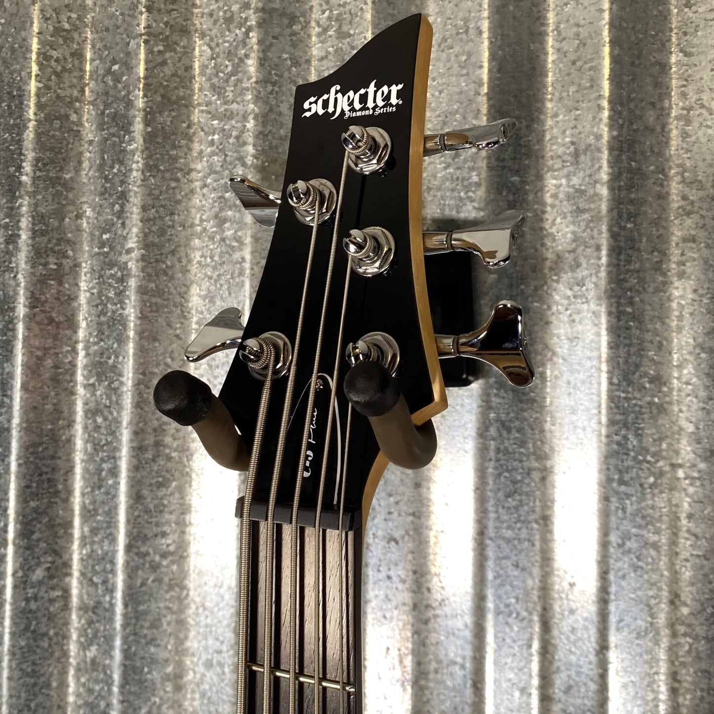 Schecter C-5 Plus 5 String Bass Ocean Blue Burst #0145