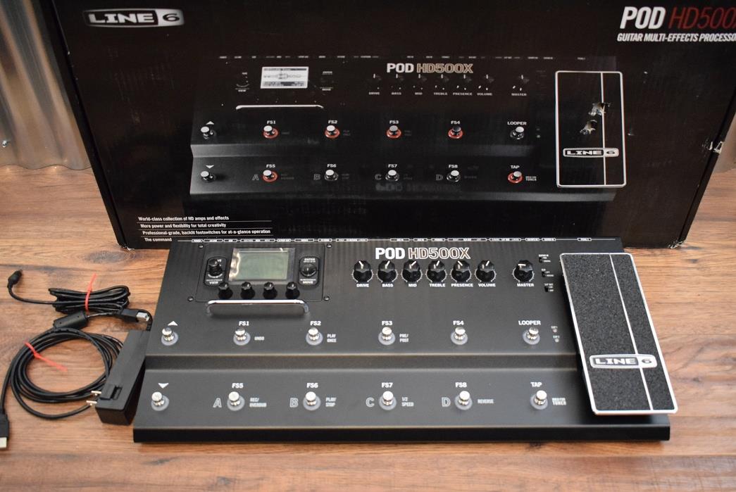 Line 6 POD HD500X Guitar Multi-Effects Prossesor Non-Functional