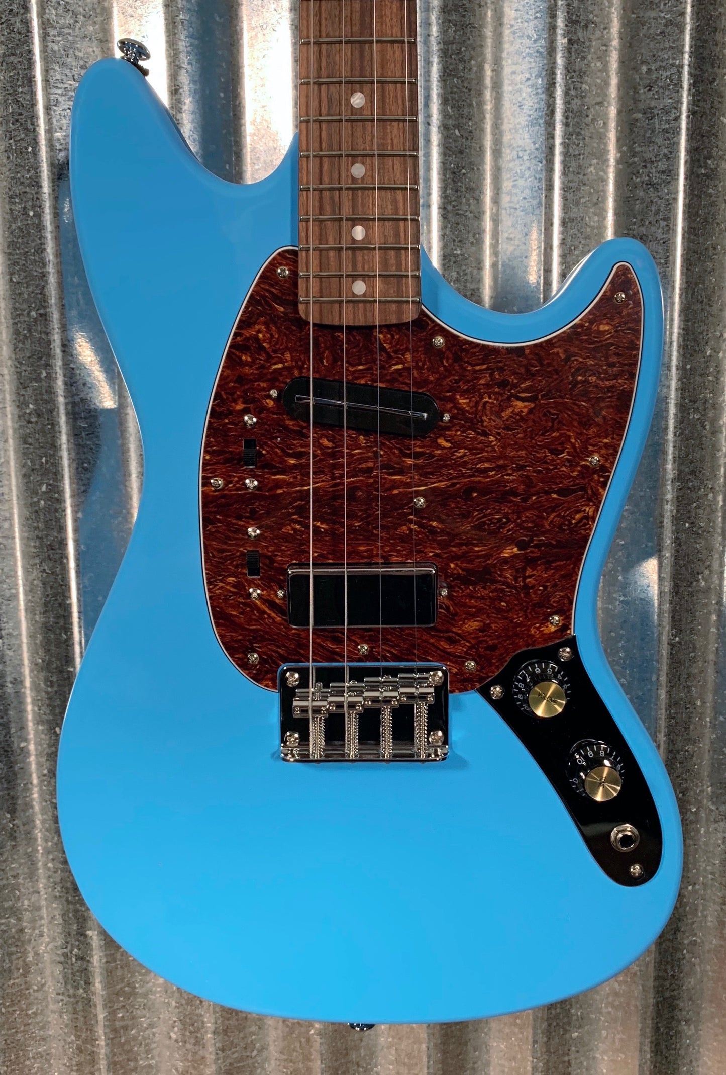 Eastwood Warren Ellis Tenor 2P Sonic Blue & Bag