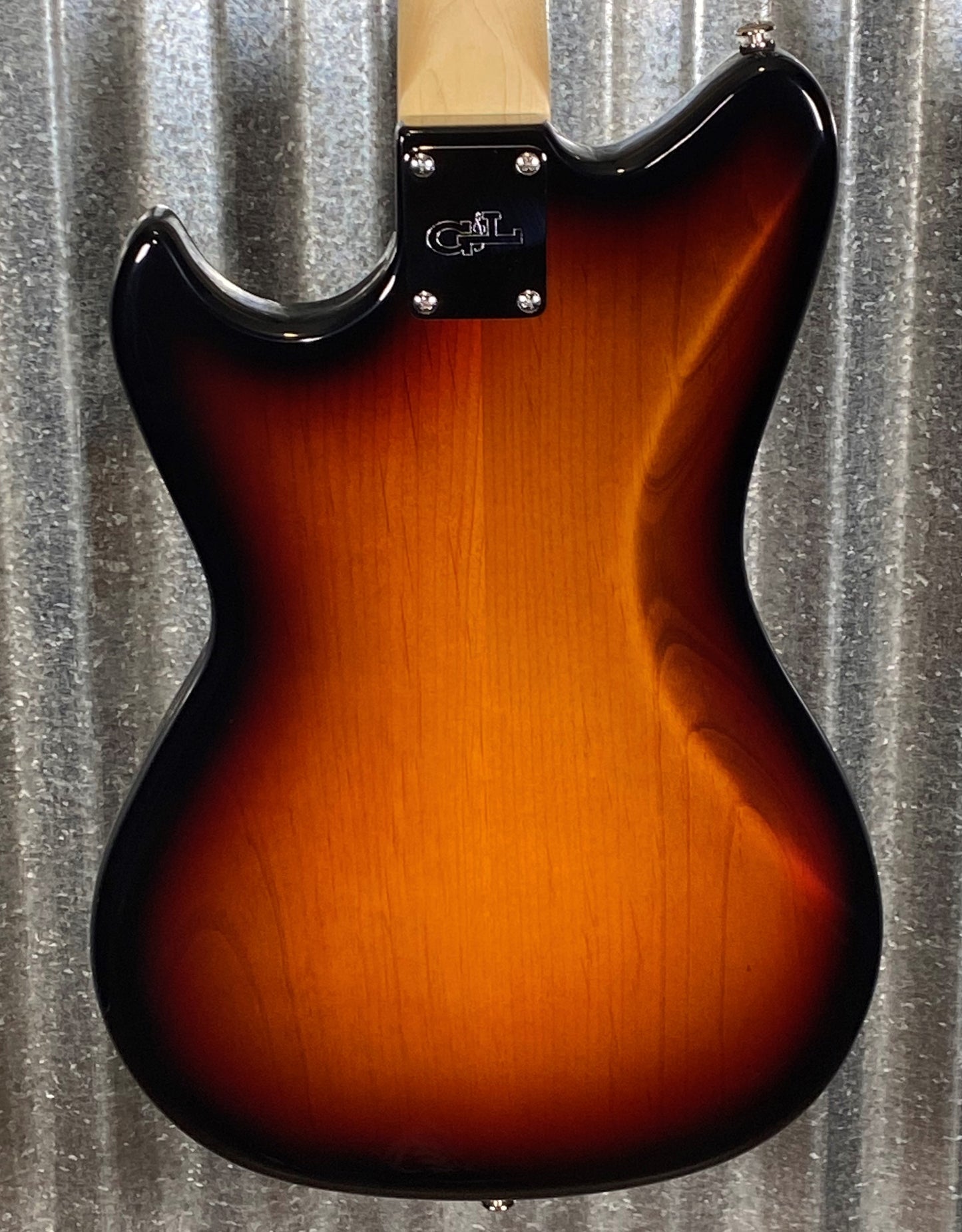 G&L USA Custom Fallout 4 String Short Scale Bass 3-Tone Sunburst & Bag #0134