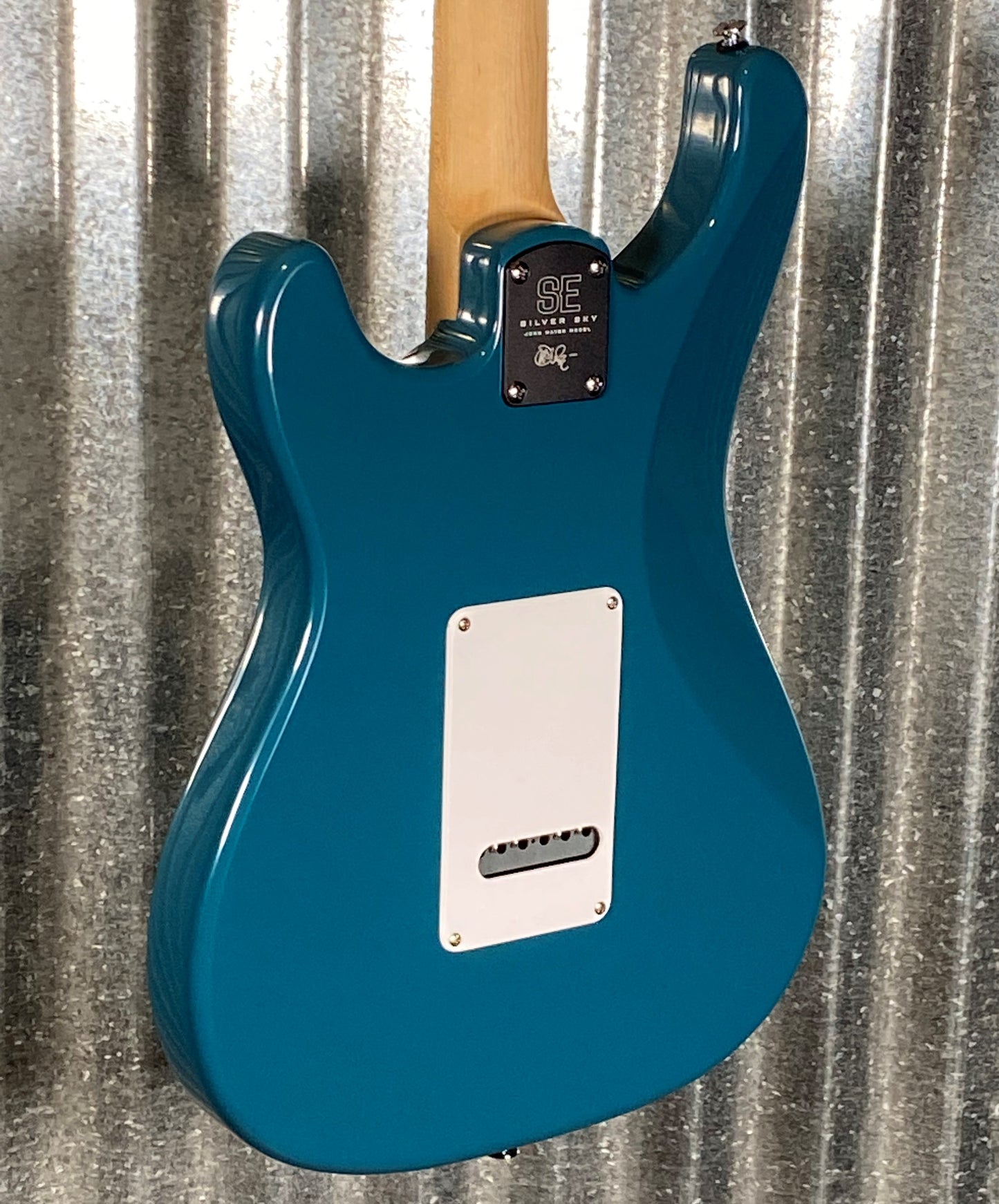 PRS Paul Reed Smith SE Silver Sky John Mayer Nylon Blue Maple Guitar & Bag #4753