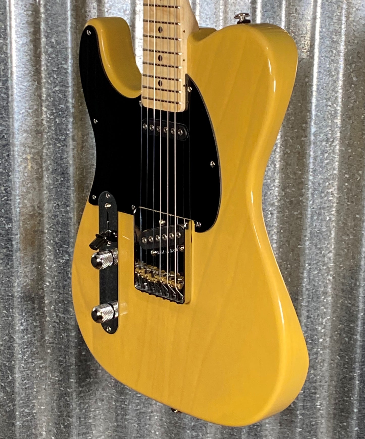 G&L USA ASAT Classic Butterscotch Blonde Left Hand Guitar & Bag #5002 Used