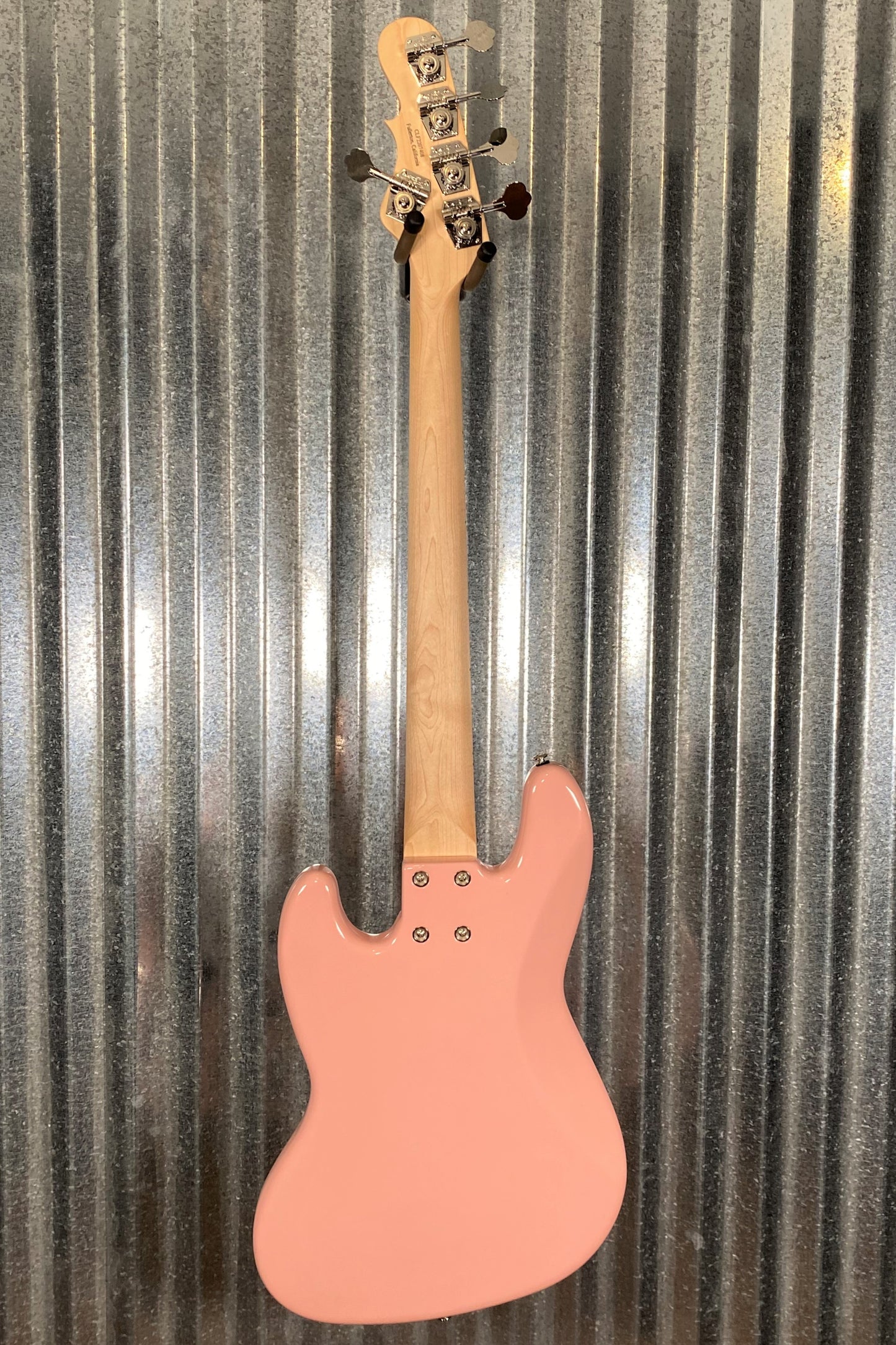 G&L USA JB5 Shell Pink 5 String Bass JB-5 & Case #7408