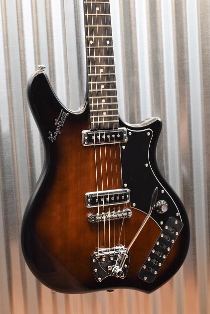 Hagstrom Retroscape Series Impala IMP-BRB Brown Burst Guitar #713