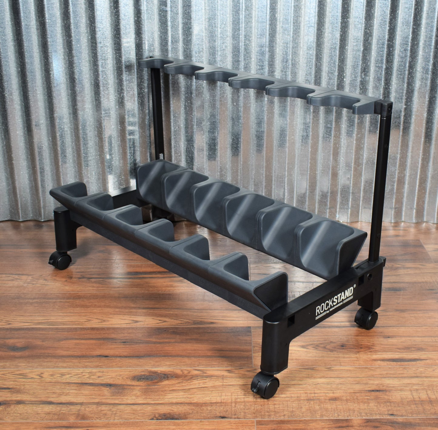 Warwick RockStand RS20866E Modular Multi Stand For 6 Guitars & Bass + Locking Wheels