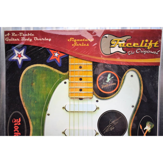 Facelift T-GREL Francis Rossi Telecaster Fender Licensed Reusable Guitar Body Overlay