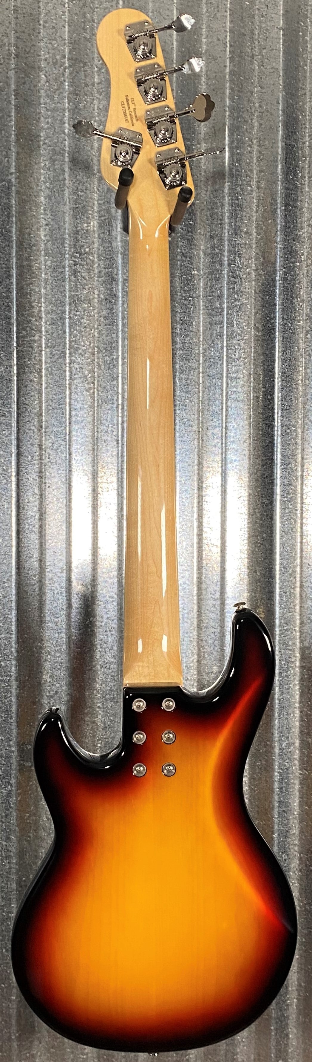 G&L USA CLF Research L-1000 S750 5 String Bass 3-Tone Sunburst & Case #4147