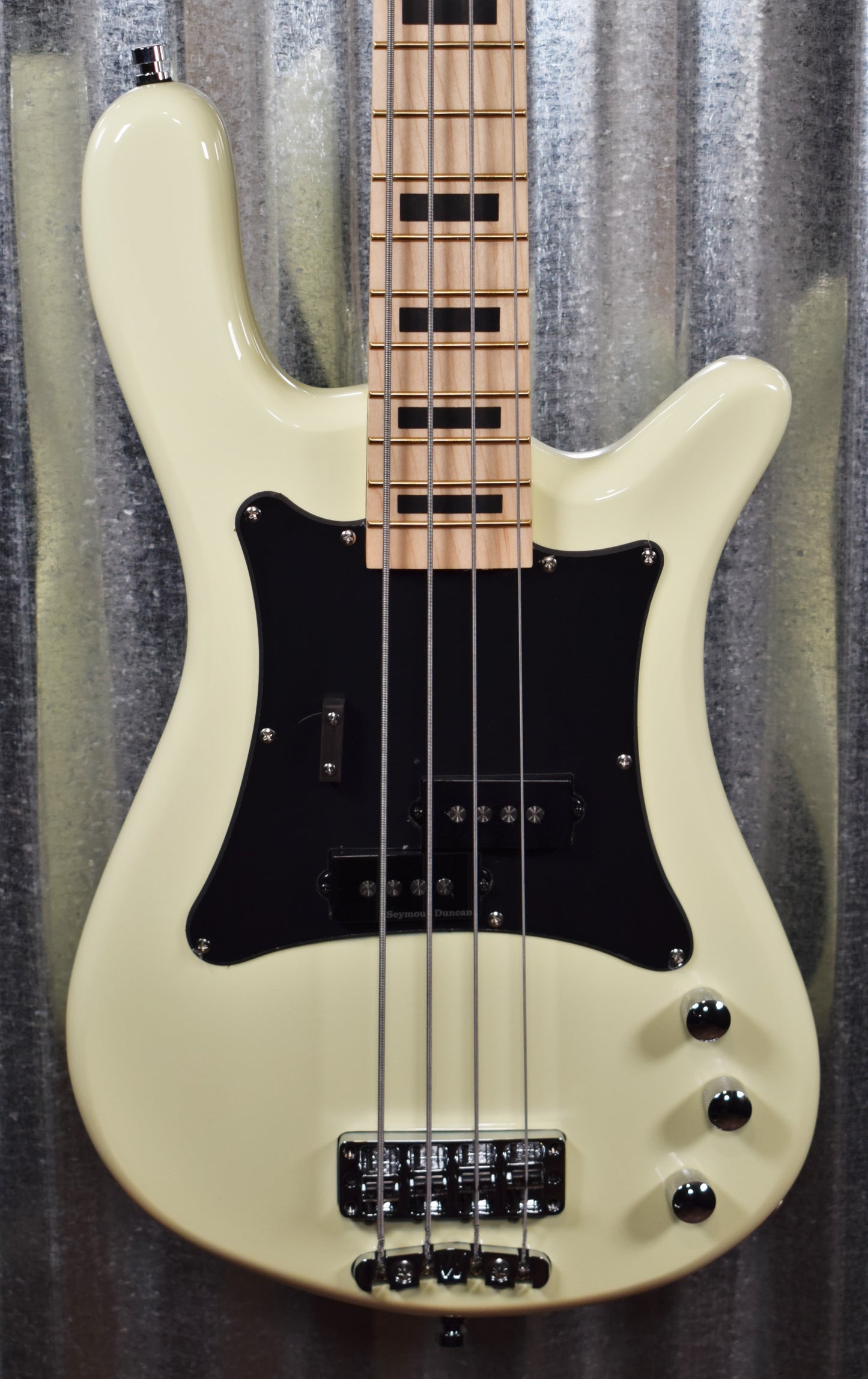 Warwick Artist Series Adam Clayton Crème 4 String Bass & Bag #33218