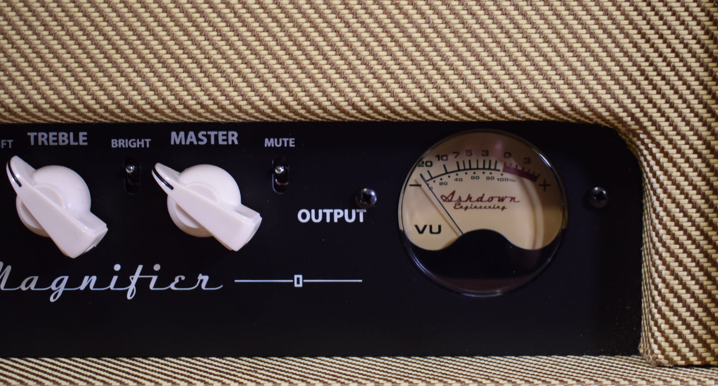 Ashdown Engineering 20th Anniversary Ltd Ed CTM-30 Tweed 30 Watt All Tube Bass Head Amplifier Demo