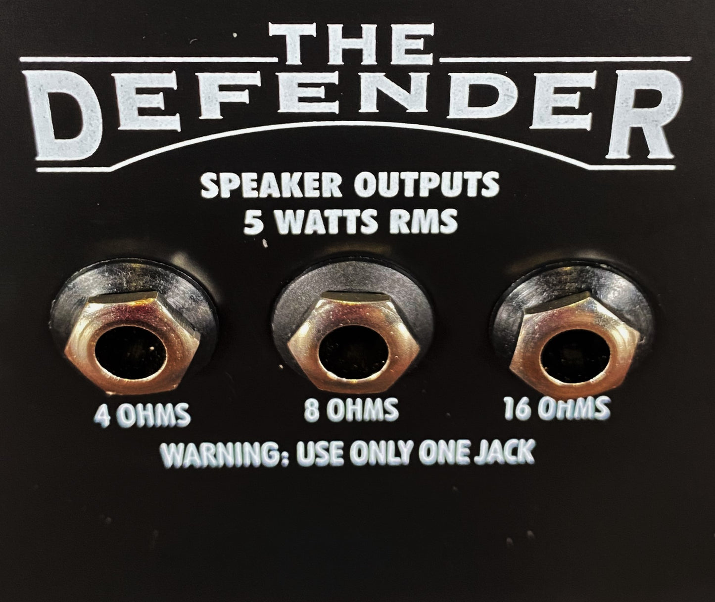 Kustom Amplification Defender 5HMOD 5 Watt All Tube Guitar Amplifier Head