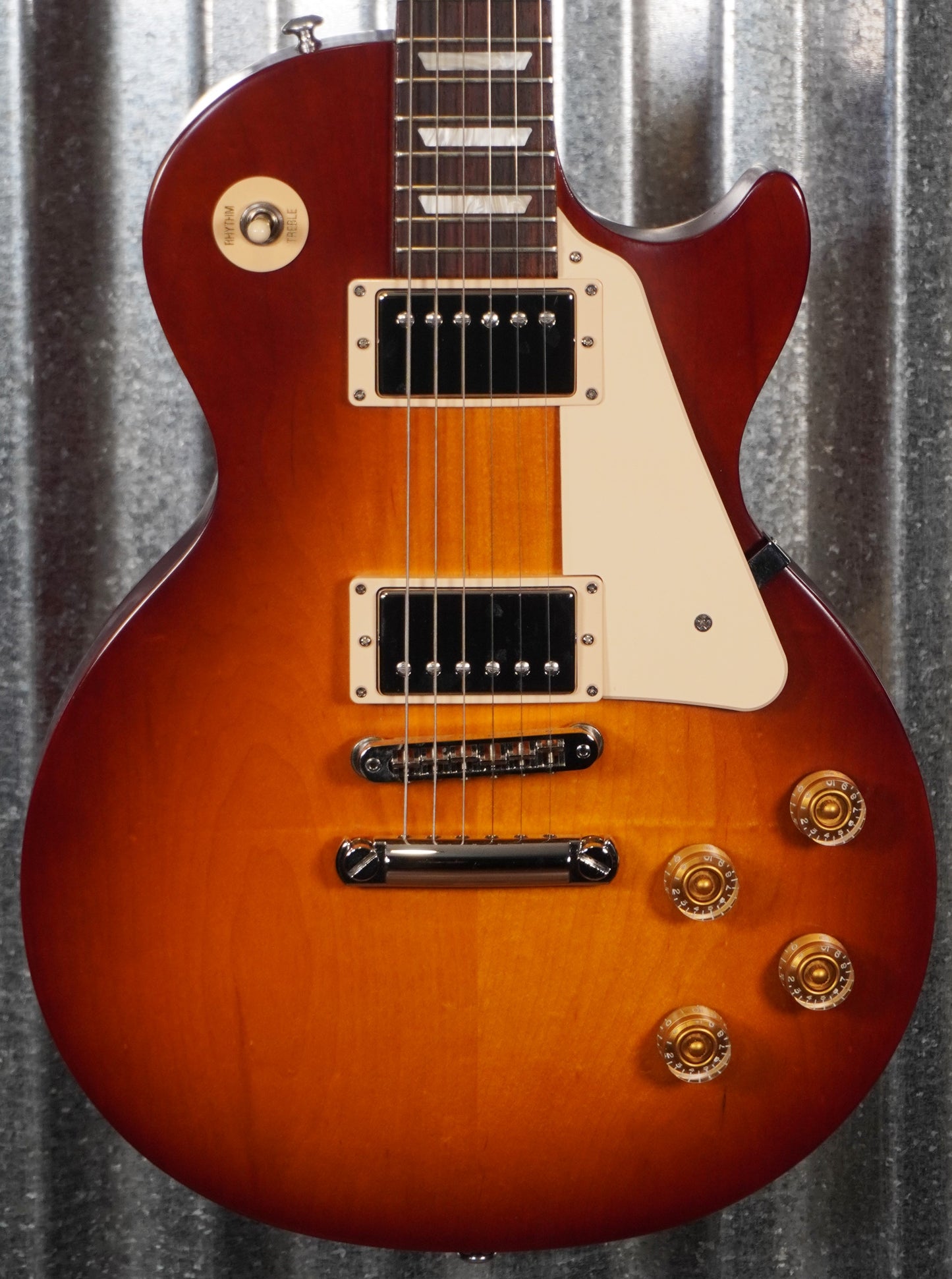 Gibson USA 2019 Les Paul Tribute Satin Iced Tea Guitar & Bag #0286 Used
