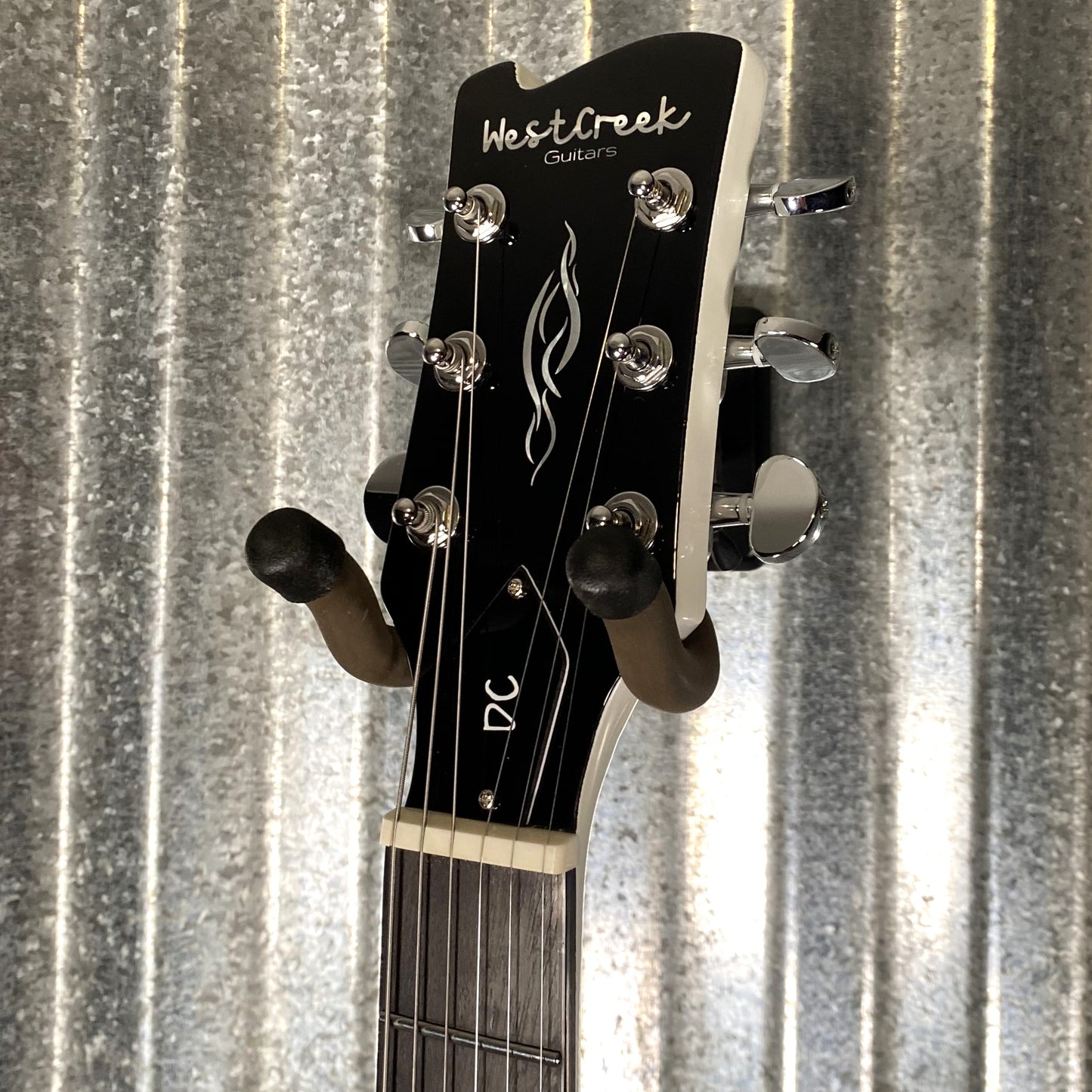 Westcreek DC LP Junior P90 White #0458 Used