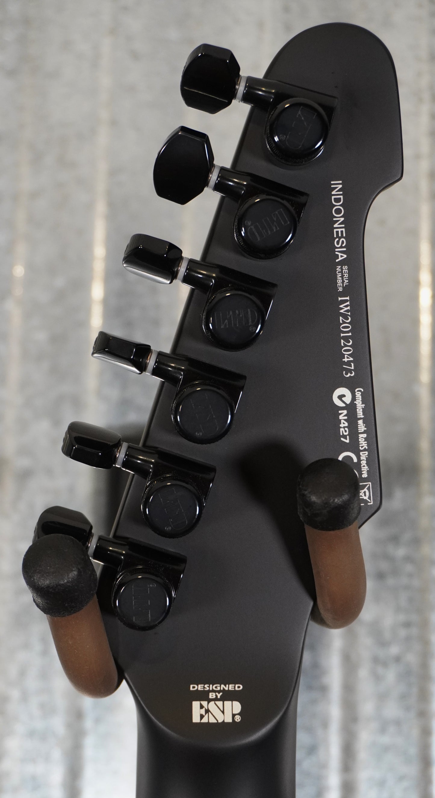 ESP LTD Phoenix Black Metal Guitar LPHOENIXBKMBLKS #0473