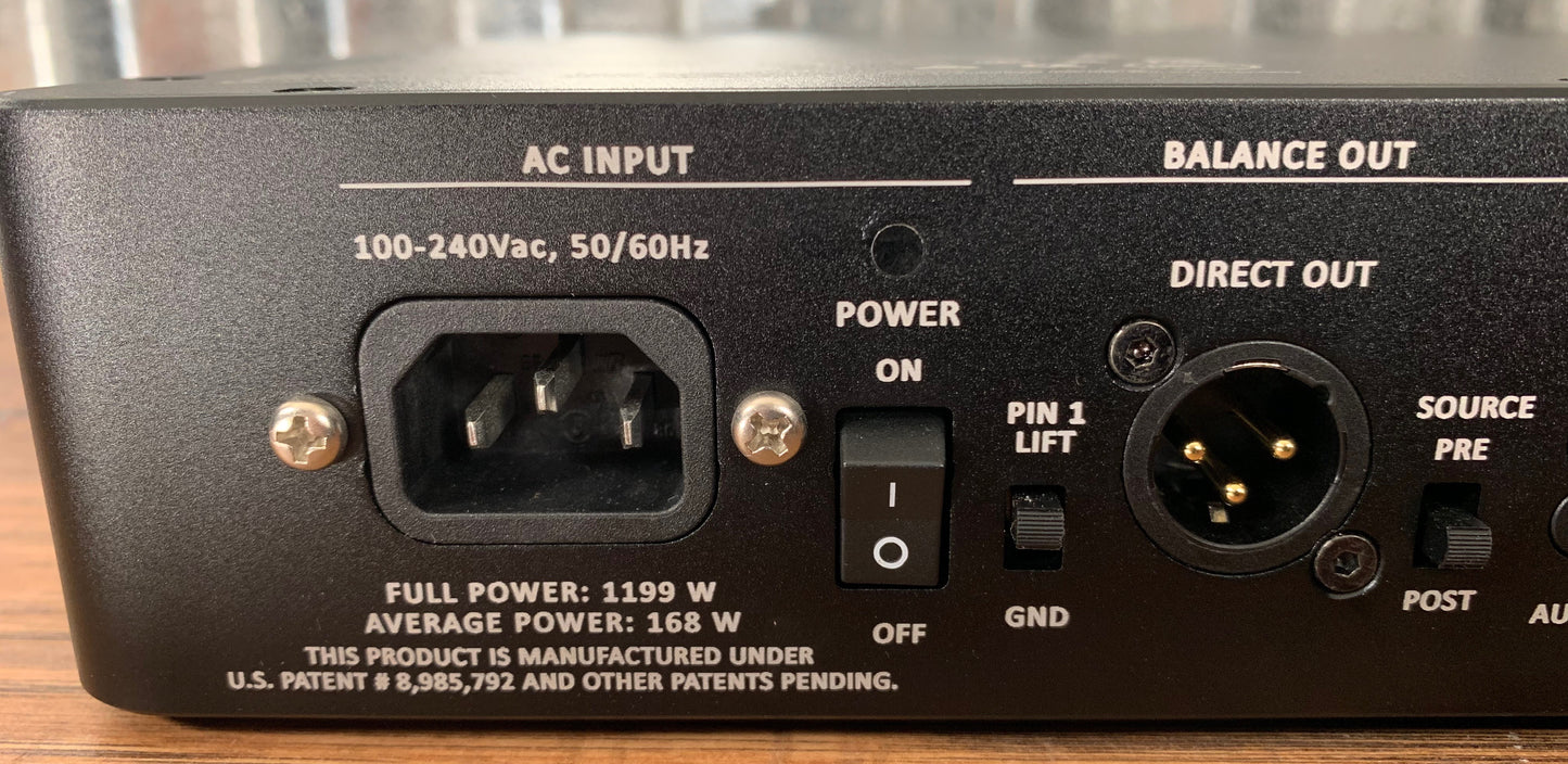 Gallien-Krueger GK Legacy 800 Watt Ultralight Bass Amplifier Head with Overdrive