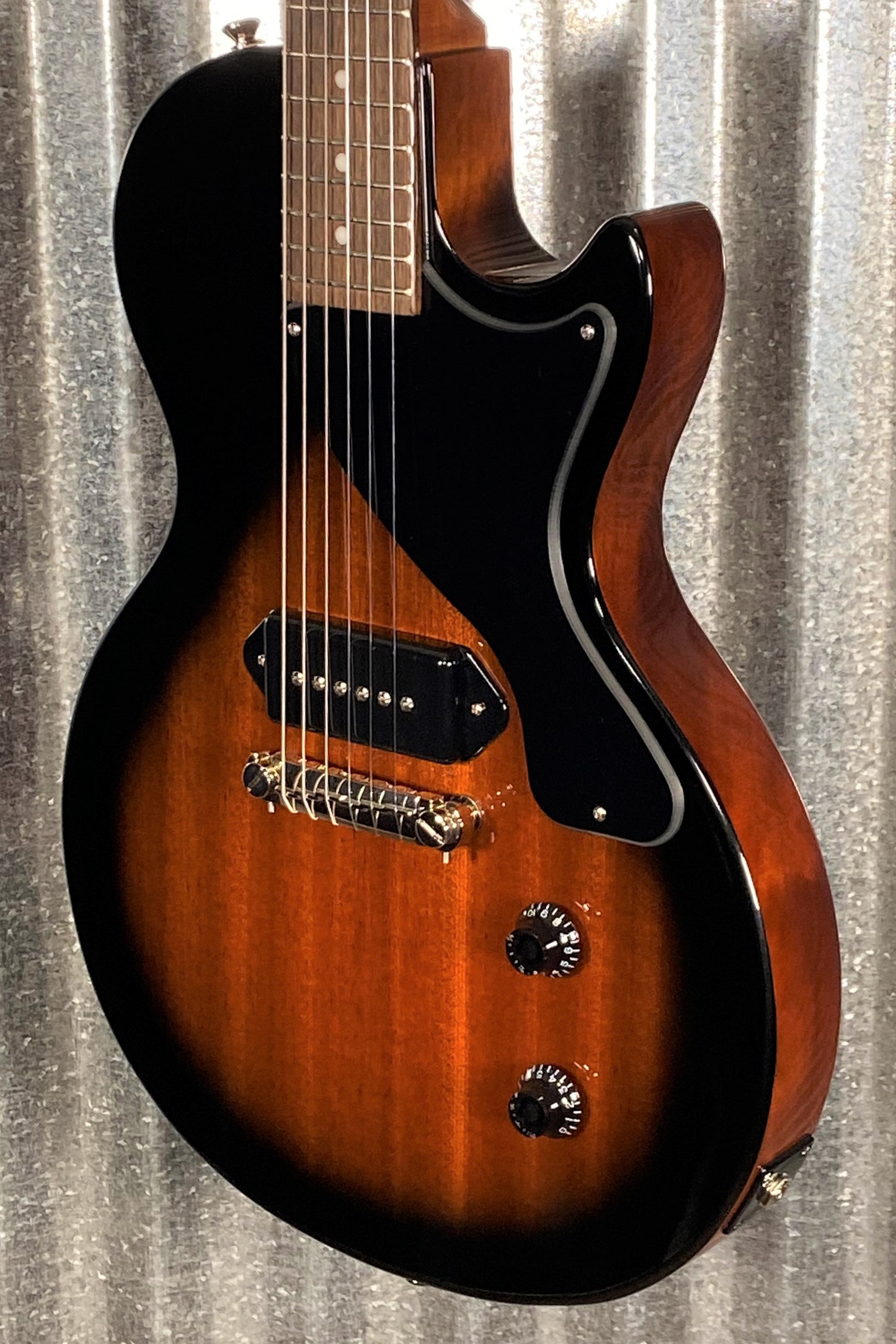 Epiphone Les Paul Junior Tobacco Burst Guitar & Bag #4339 Used