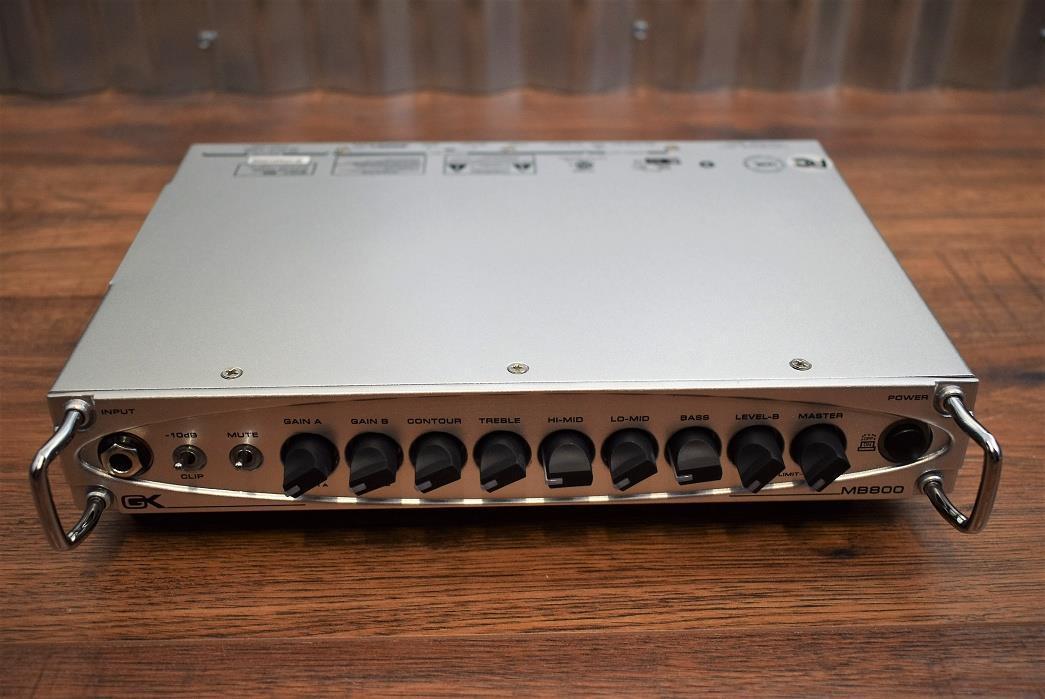 Gallien Krueger GK MB 800 Watt Ultralight Micro Bass Amp Head MB800