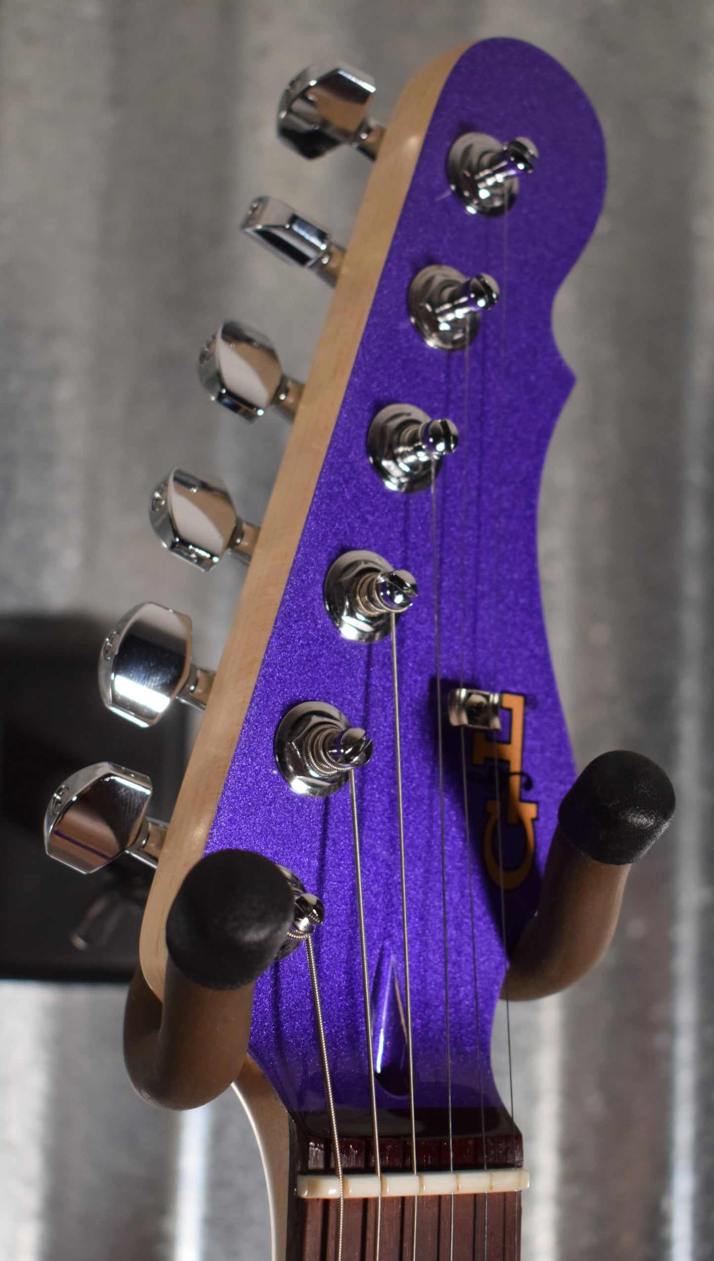 G&L USA Fallout Plum Crazy Rosewood Satin Neck Guitar & Case #6173