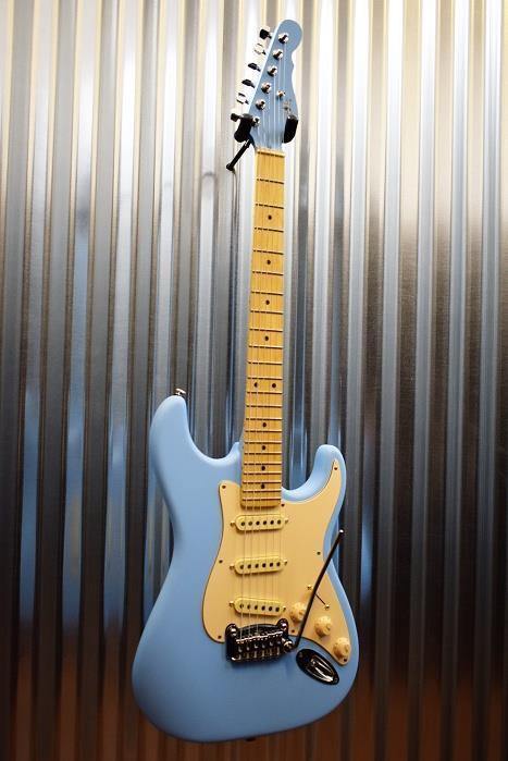 G&L Guitars USA Legacy Himalayan Blue Frost Painted Neck & Case 2015 NOS #1748