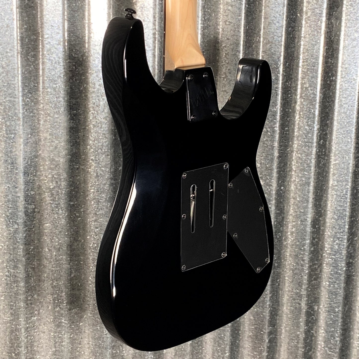 ESP LTD KH-202 Kirk Hammett Signature Gloss Black Guitar Left Hand #0444 Used