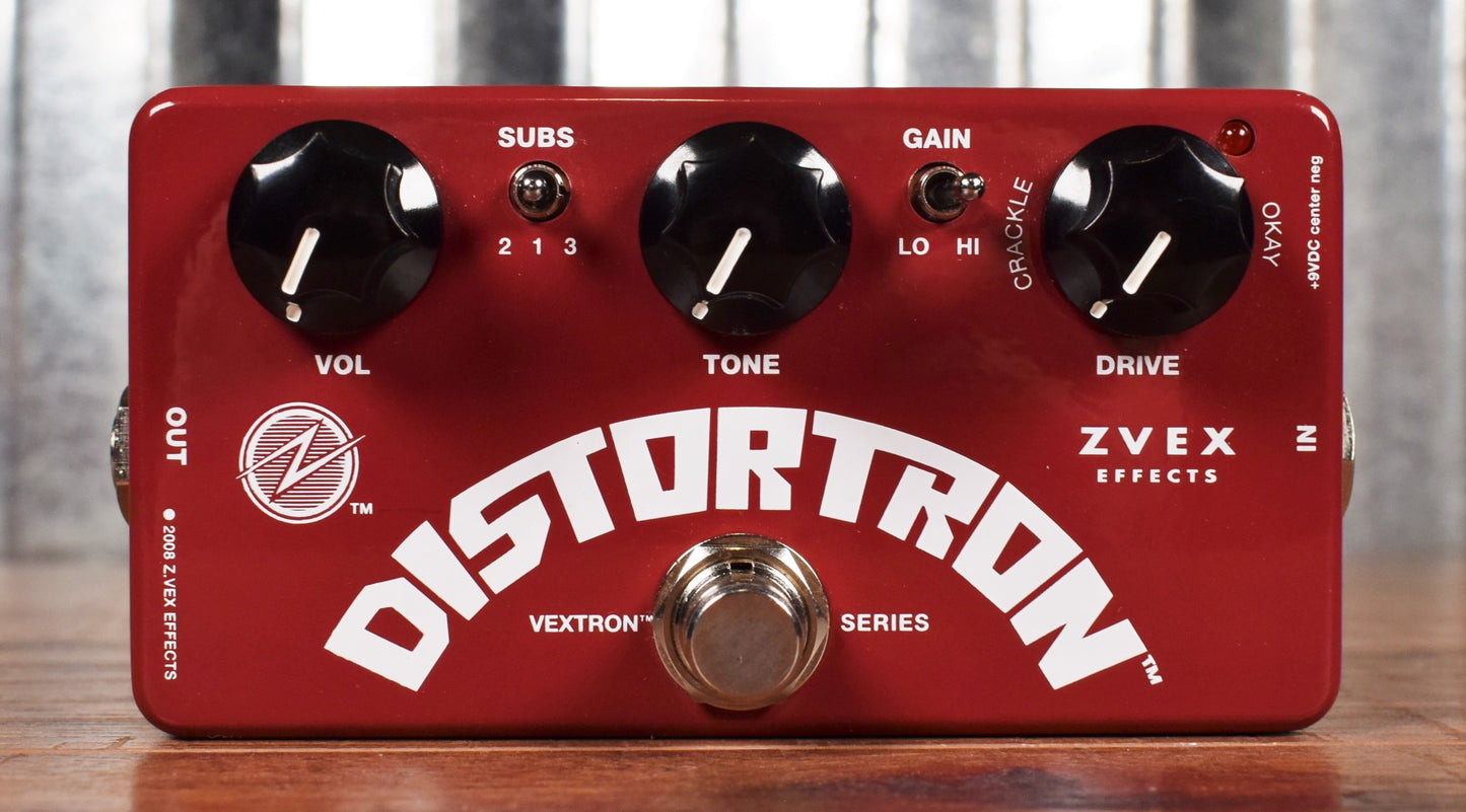 ZVEX Effects Distortron Vextron Series Distortion Guitar Effect Pedal Used
