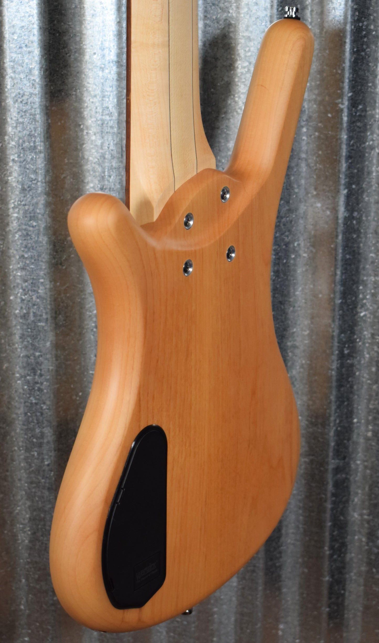 Warwick RockBass Corvette Basic Natural Active 6 String Bass & Bag #3820