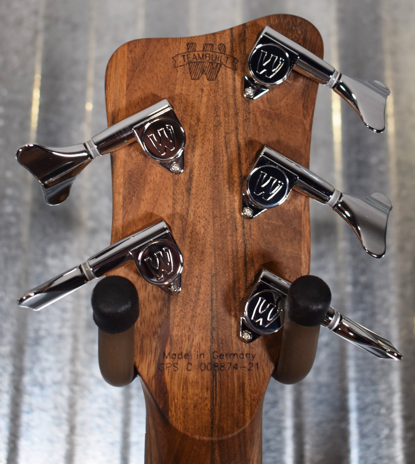 Warwick German Pro Series Corvette $$ 5 String Active Bass Burgundy & Bag #7421