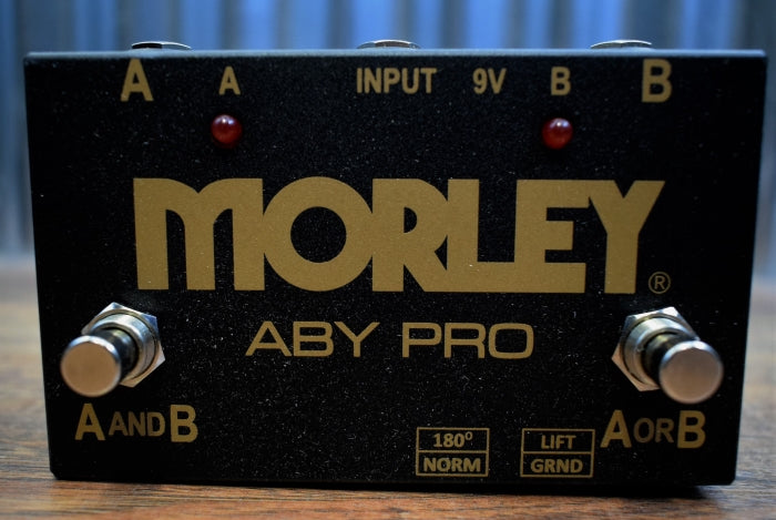 Morley ABY PRO Isolated Selector Switch Guitar Effect Pedal